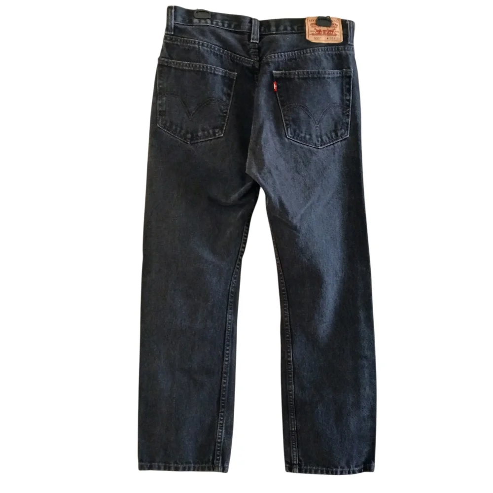 Levi's 505 Regular Fit Jeans Size 33×30 Retro Style
